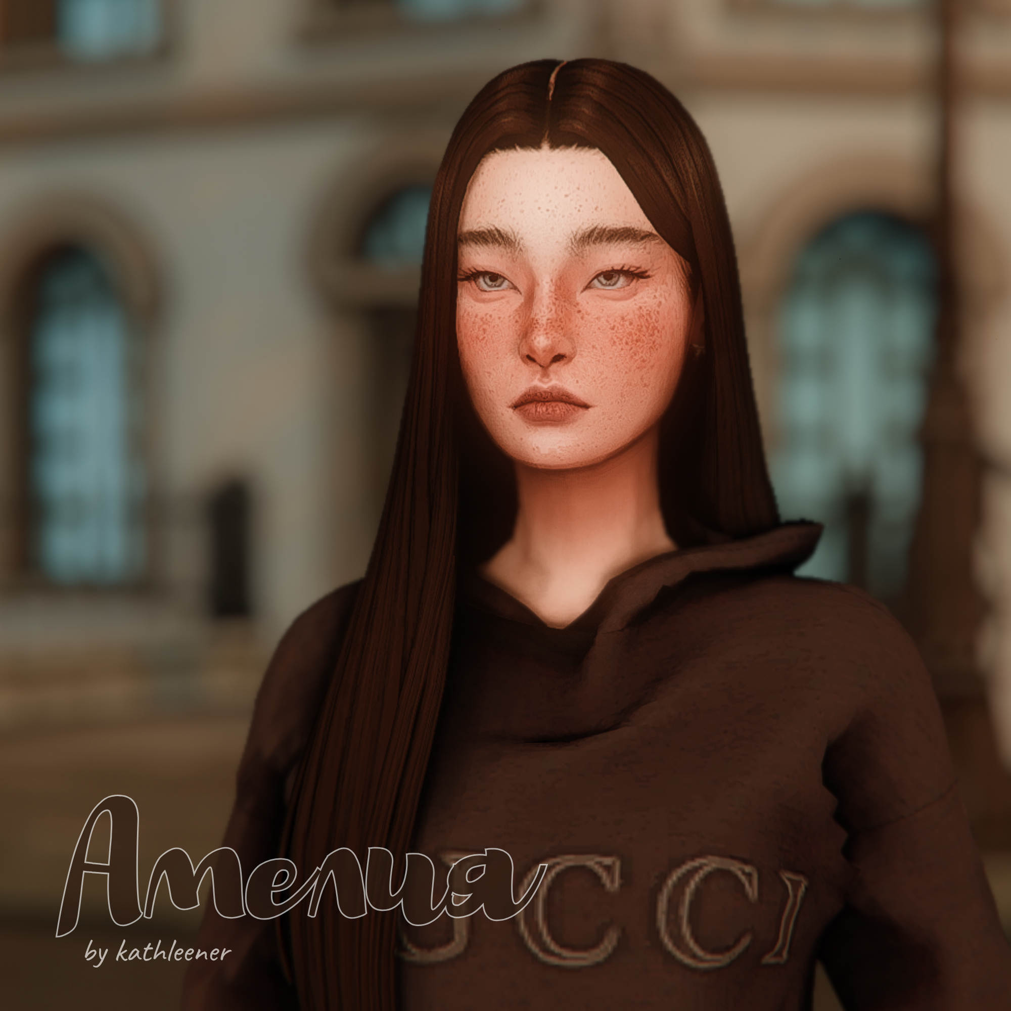 Амелия by kathleener для Sims 4