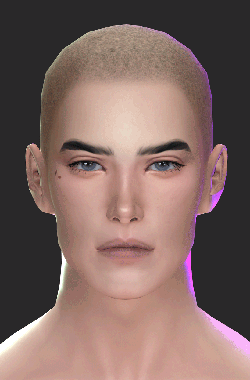 Родинки Moles N2 для Sims 4