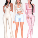 Сет для йоги Comfy Stretch Set для Sims 4 Сет для йоги Comfy Stretch Set для Sims 4