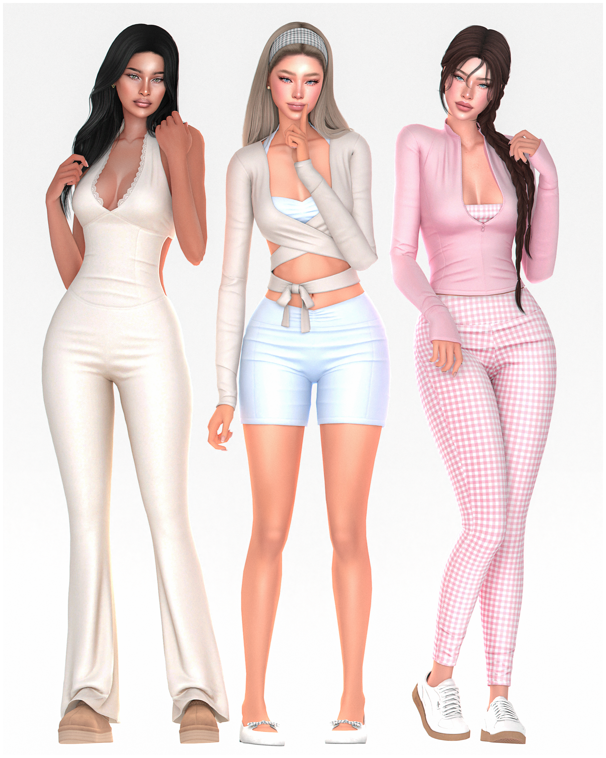 Сет для йоги Comfy Stretch Set для Sims 4