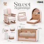 Детская Sweet Beginnings для Sims 4 Детская Sweet Beginnings для Sims 4