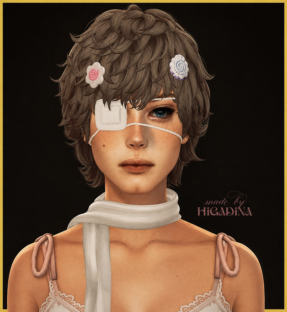 Lily Pure by HiGadina для Sims 4