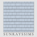 Сайдинг Wall Shingles Siding для Sims 4 Сайдинг Wall Shingles Siding для Sims 4