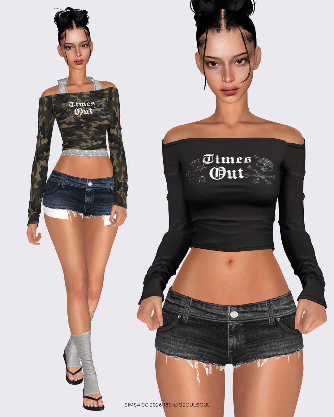 Сет для симочек 2026 #180 для Sims 4