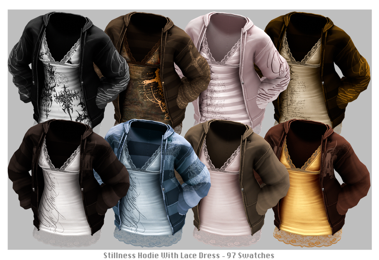 Коллекция одежды для симочек After Dusk Collection для Sims 4