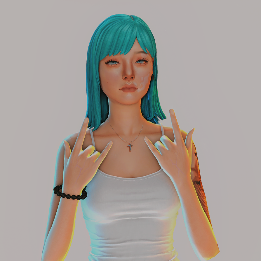 Люция by kortomera для Sims 4