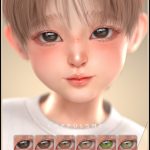 Дефолтные глаза EYES DEFAULT C4 для Sims 4