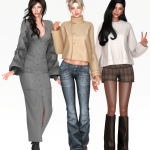 Осенний мини-сет Fading Warmth Set для Sims 4