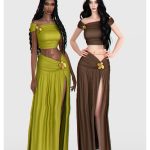 Комплект для симочки Keilani Set для Sims 4