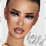 Набор косметики FACECARD makeup set для Sims 4