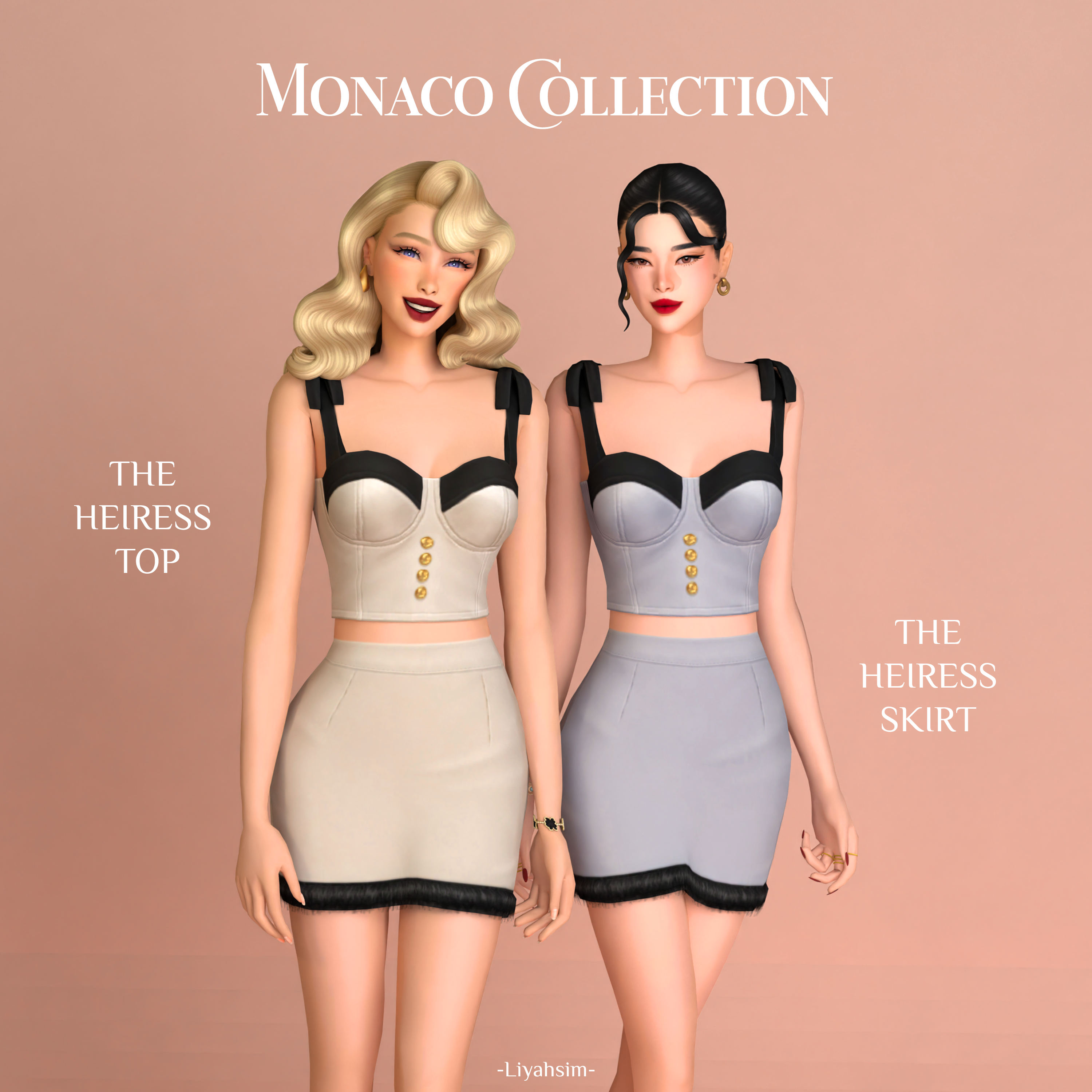 Элегантная коллекция Monaco Collection для Sims 4