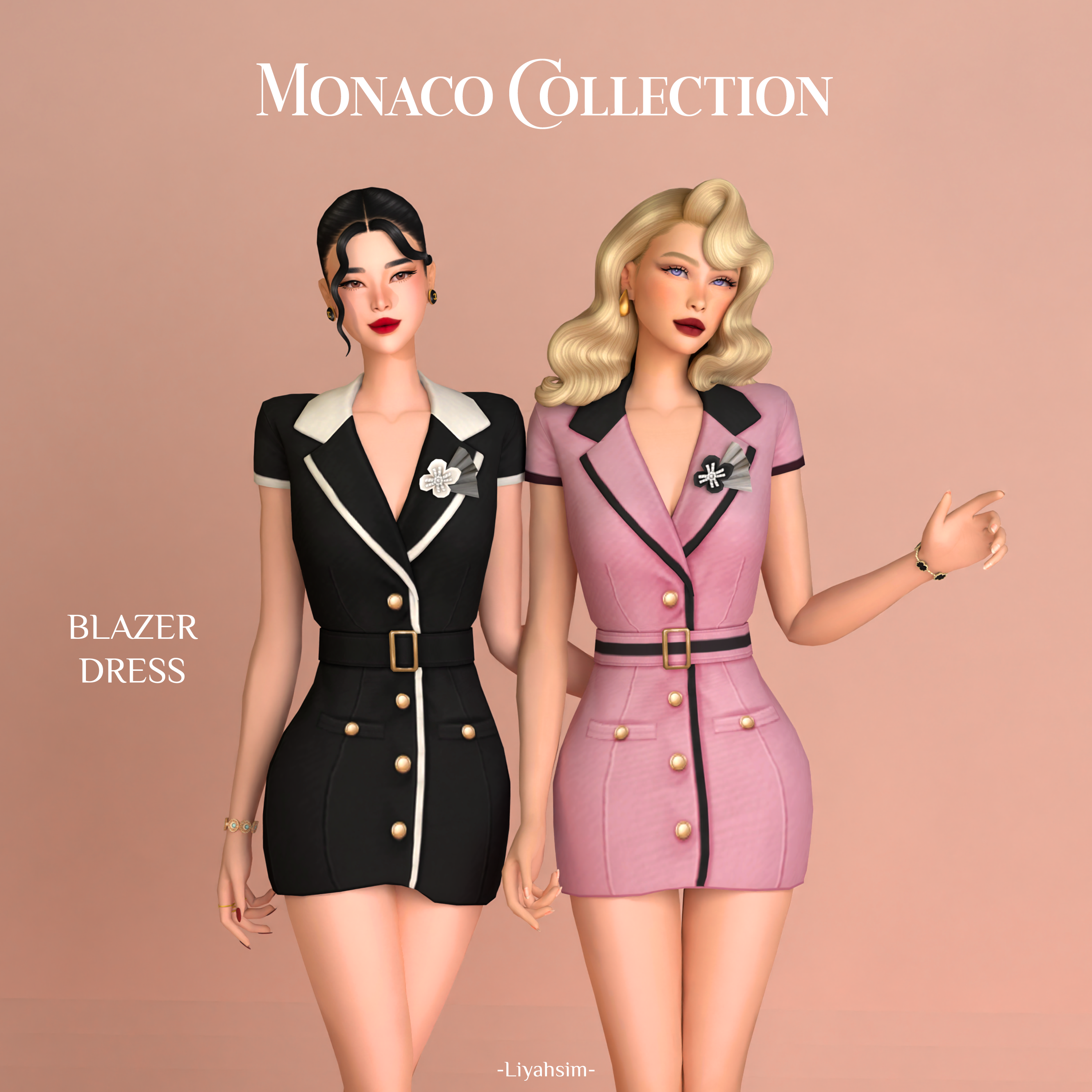 Элегантная коллекция Monaco Collection для Sims 4