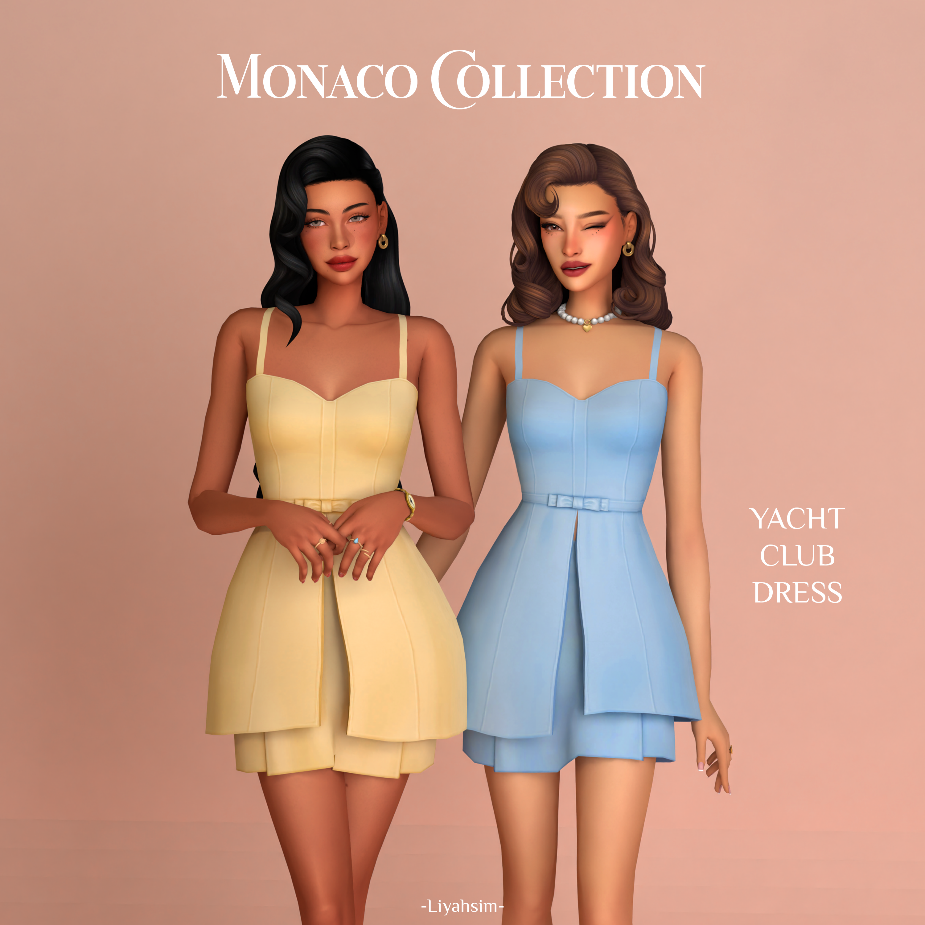 Элегантная коллекция Monaco Collection для Sims 4