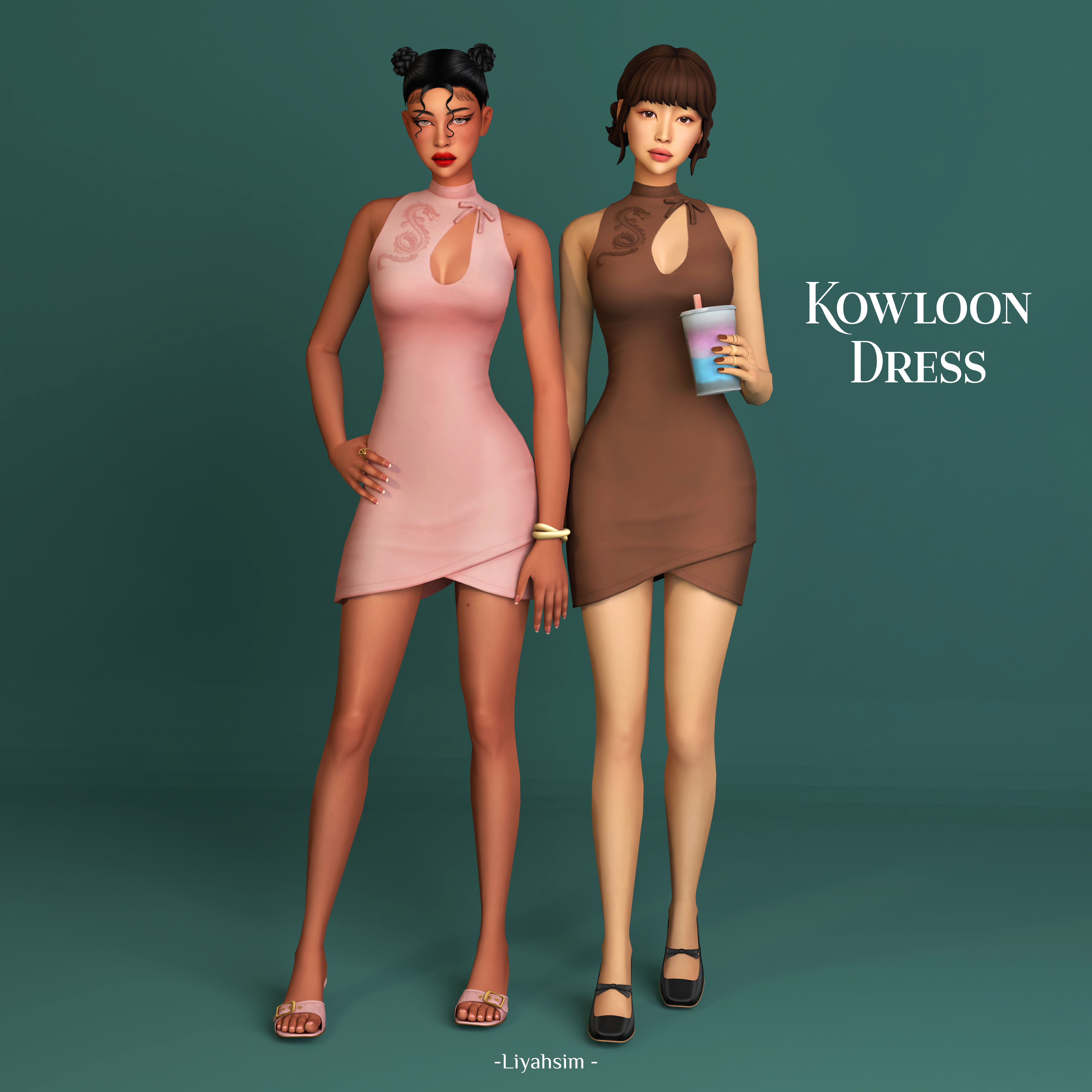 Китайская коллекция Midnight in Hong Kong Collection для Sims 4