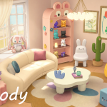 Гостиная Melody Set для Sims 4