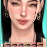 Набор косметики MAKEUP SET CC129 для Sims 4 Набор косметики MAKEUP SET CC129 для Sims 4