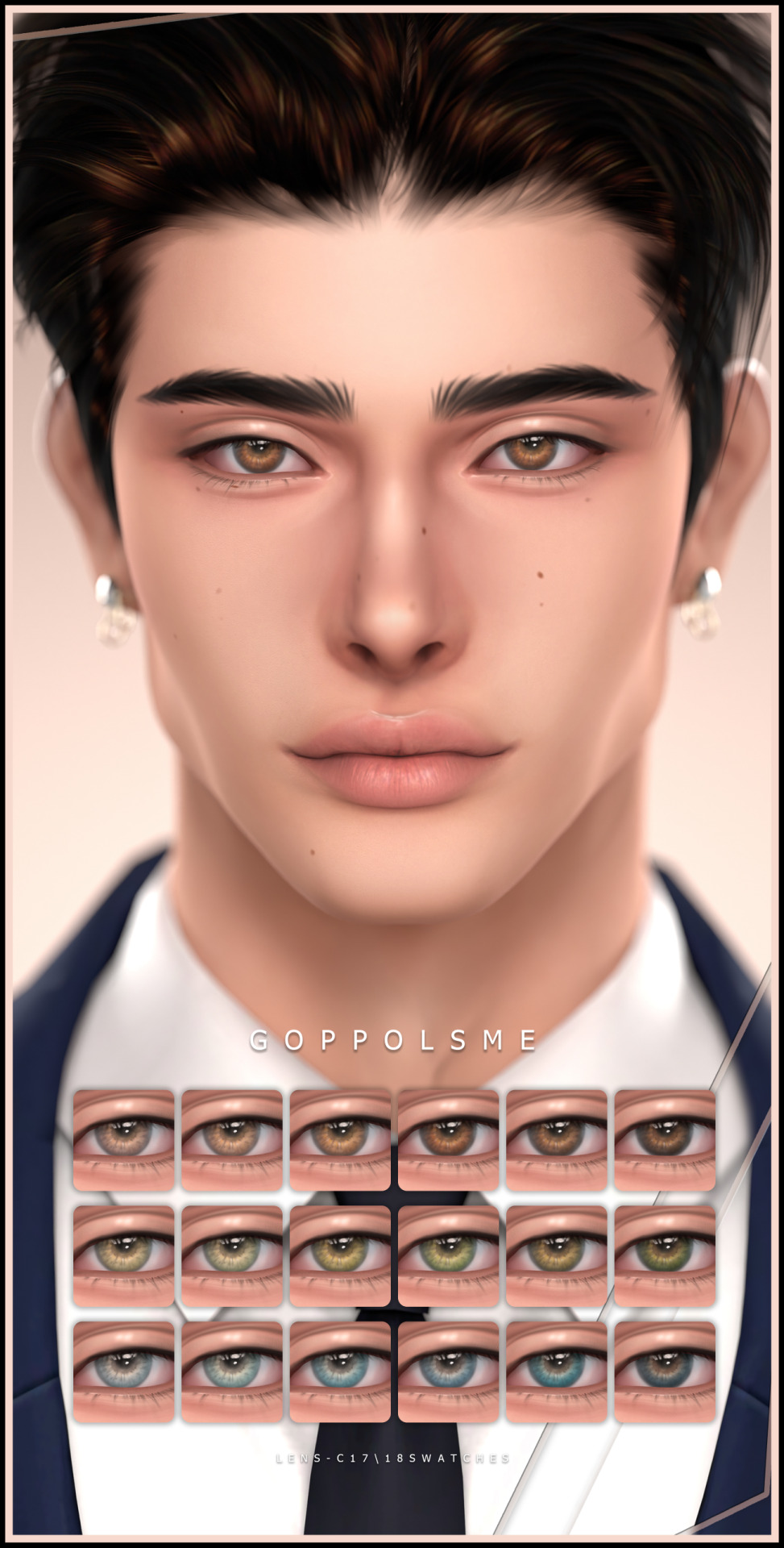 Линзы CONTACT LENS C17 для Sims 4