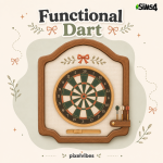 Дартс Functional Dart для Sims 4
