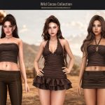Какао коллекция для симочек Wild Cocoa Collection для Sims 4 Какао коллекция для симочек Wild Cocoa Collection для Sims 4
