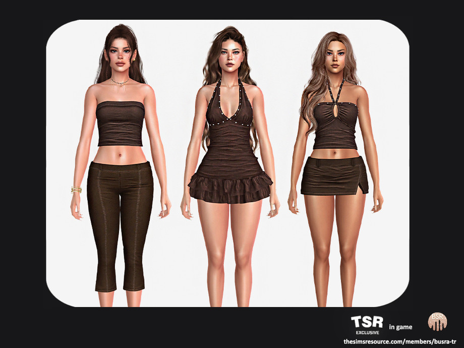 Какао коллекция для симочек Wild Cocoa Collection для Sims 4