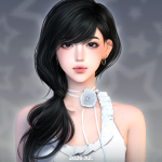 Женская прическа HAIR N65 для Sims 4