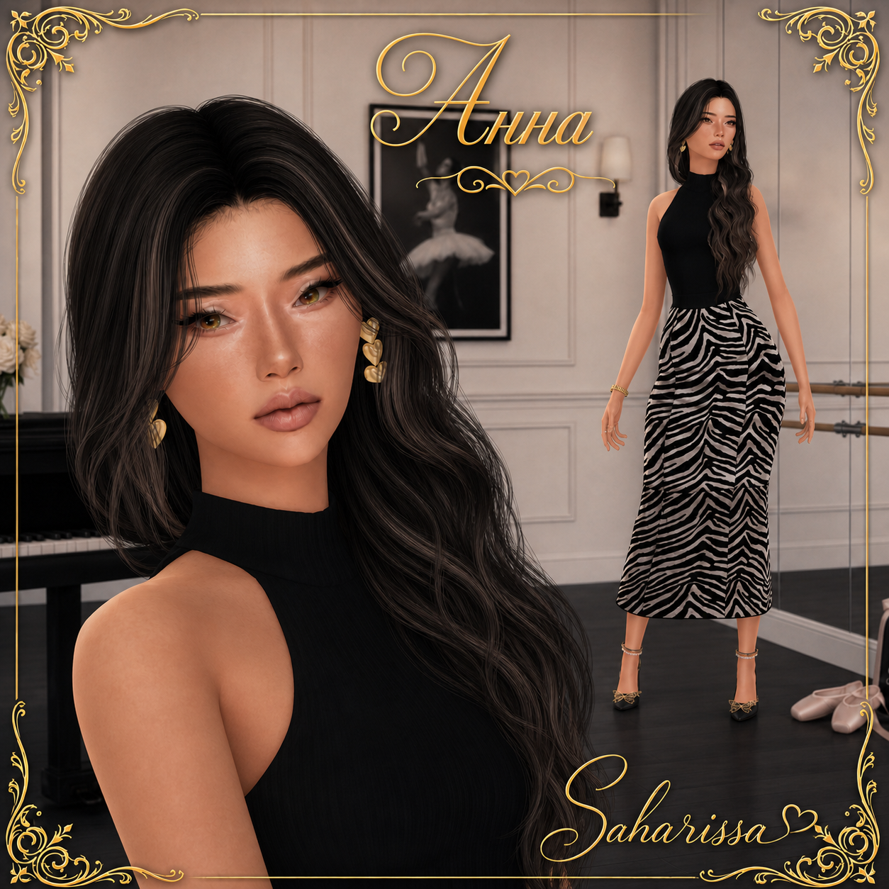 Анна для Sims 4