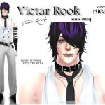 Viktar Rook Emo simdump by HiGadina для Sims 4