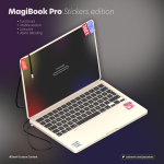 Ноутбук Stickers MagiBook для Sims 4 Ноутбук Stickers MagiBook для Sims 4
