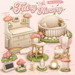 Детская Fairy Nursery для Sims 4 Детская Fairy Nursery для Sims 4