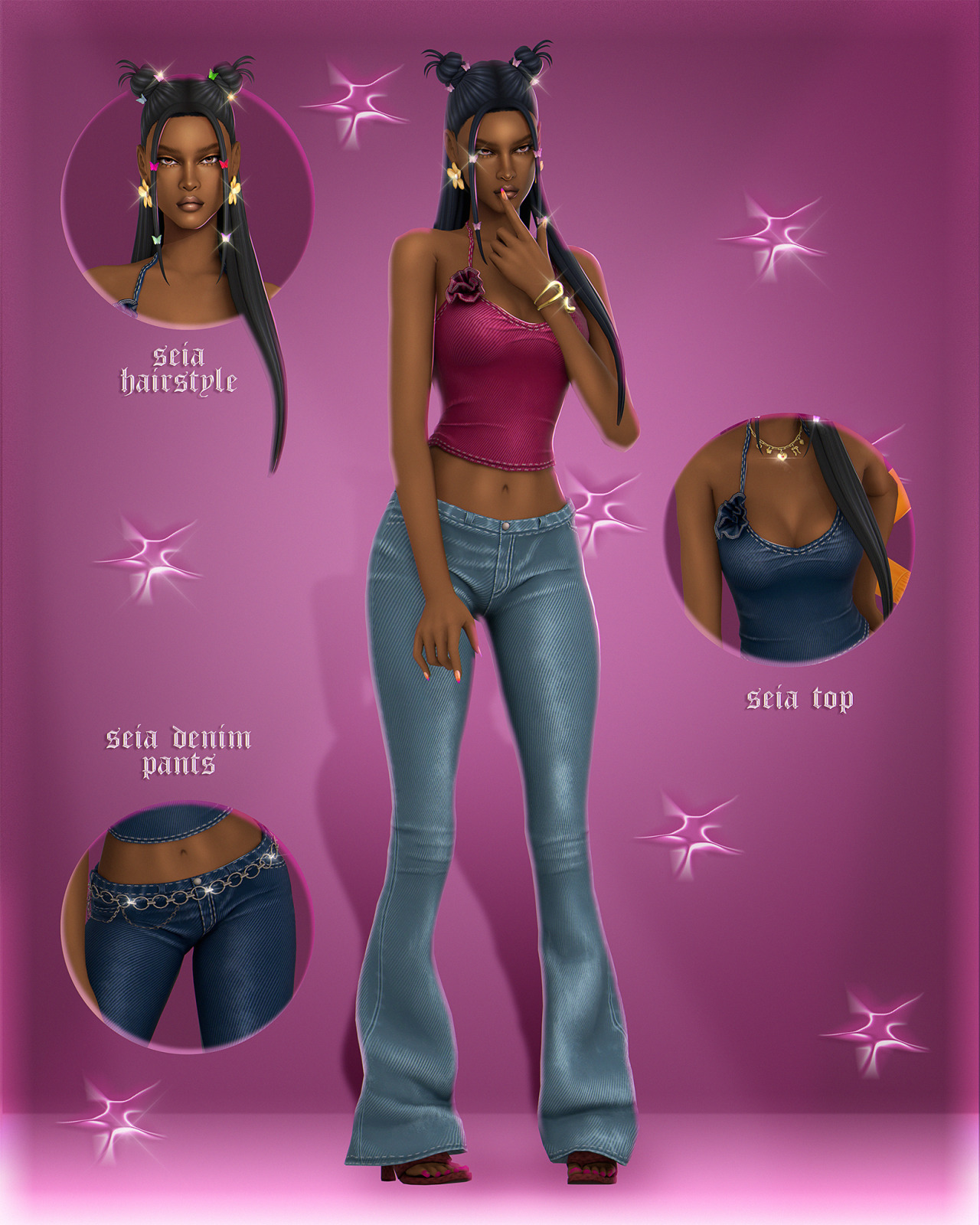 Сладкий сет для симочек Enrose Sugar Crash для Sims 4