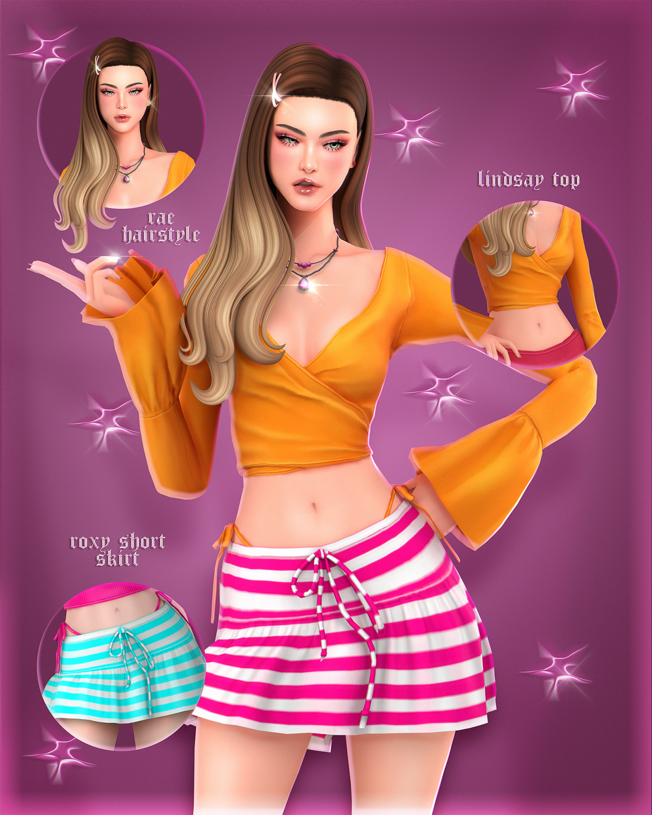 Сладкий сет для симочек Enrose Sugar Crash для Sims 4