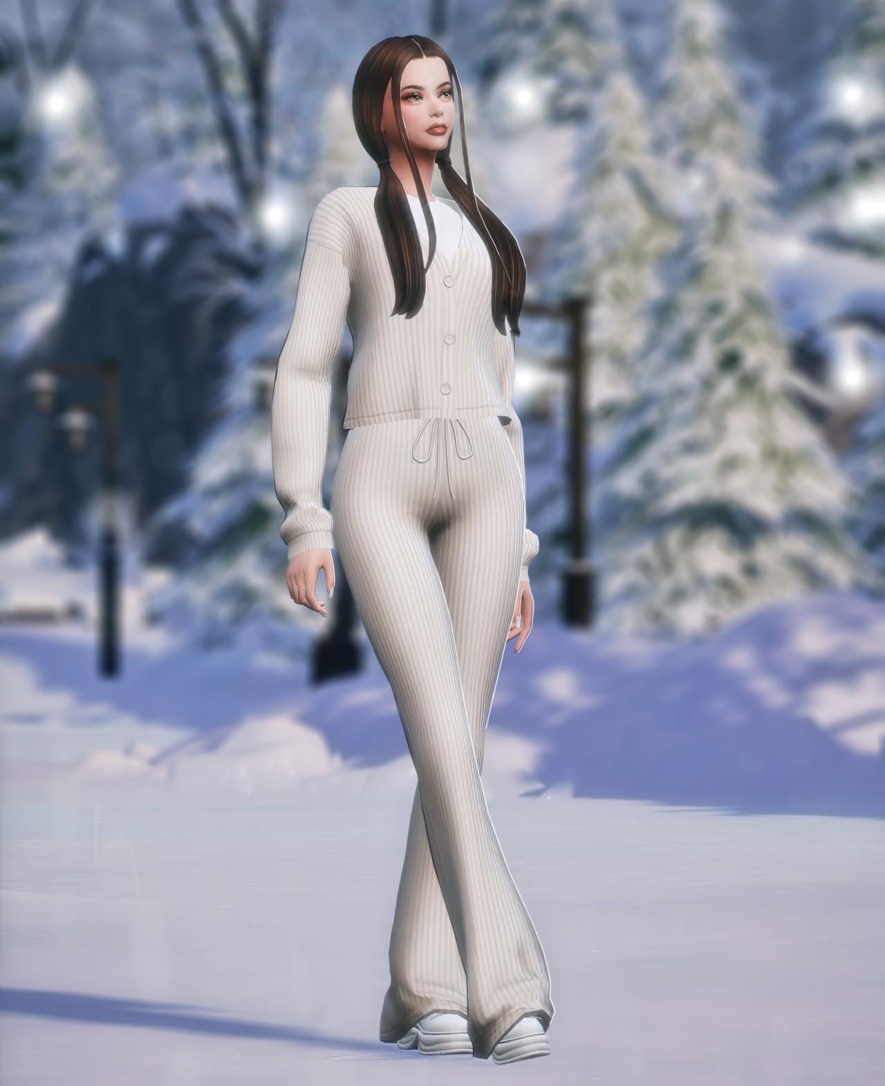 Уютный зимний сет COZY WINTER SET для Sims 4