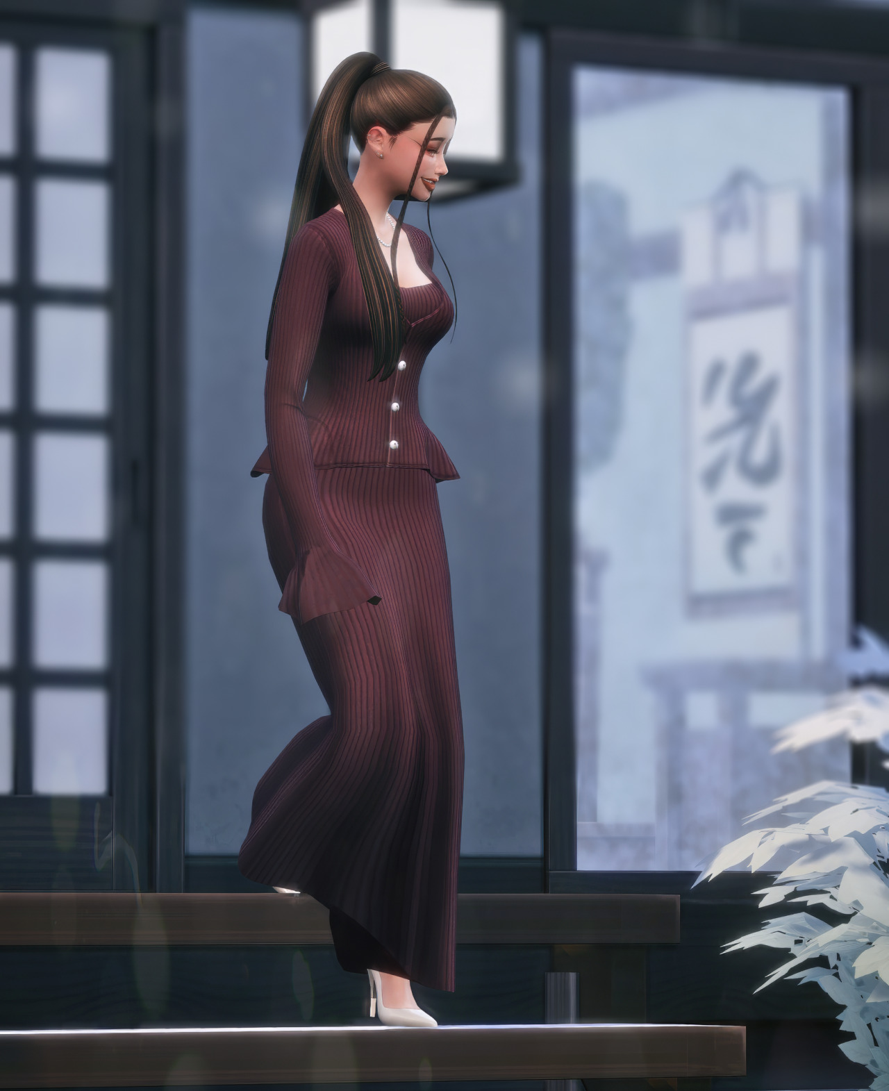Уютный зимний сет COZY WINTER SET для Sims 4