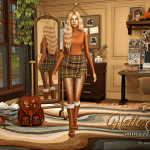Фон для CAS Hello Autumn для Sims 4 Фон для CAS Hello Autumn для Sims 4